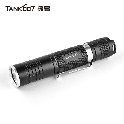 探客TANK007 CREE LED K9小直筒型戶(hù)外搜索手電筒